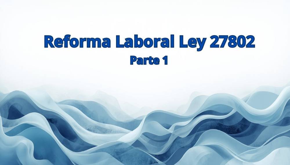 Ref. Laboral Ley 27802 Parte 1
